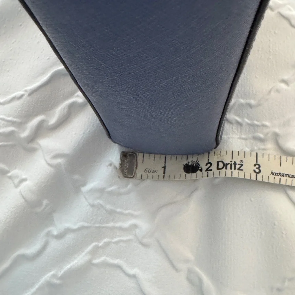 Kate Spade Blue Crossbody Classic Flap Purse Handbag Bag